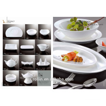china supplier wholesale hotel restaurant white cheap porcelain ceramic plate